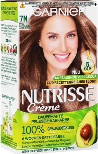 Garnier DE Garnier Nutrisse 7N Nude Natürliches Mittelblond Farba do włosów PRODUKT Z