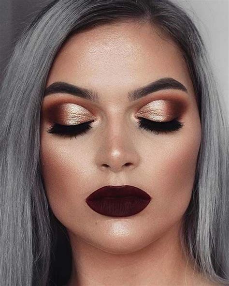 40 Burgundy Makeup Look Ideas 27 Style Female