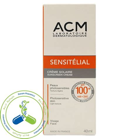 Acm Sensitelial Cream Spf Dream Pharmacy