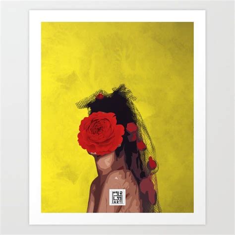 Queen Of Red Roses Art Print By Houseofart Rose Art Red Roses Art