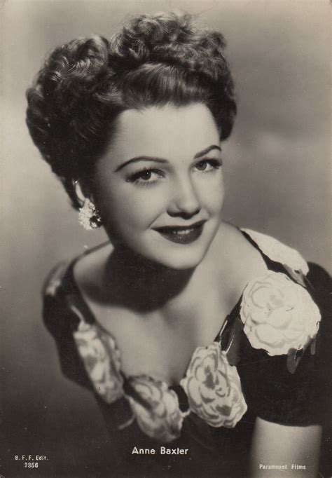 Anne Baxter Italian Postcard By Ballerini Fratini Firen Flickr