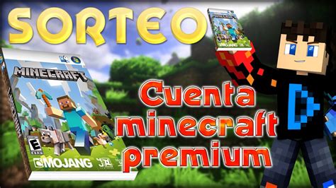 Sorteo De Cuenta Premium Minecraft Youtube