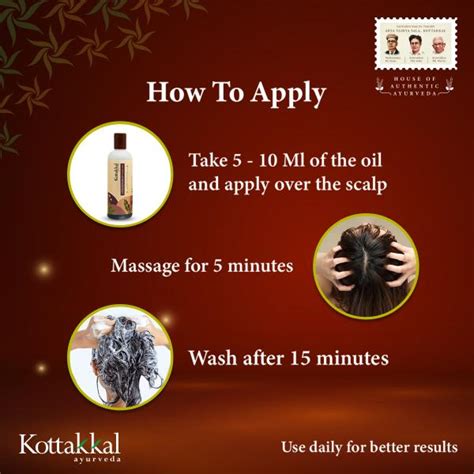 Kottakkal Ayurveda Anti Dandruff Hair Oil Paraben Sulphate Free No