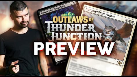 Vi Mostro Due Carte In Anteprima Di Outlaws Of Thunder Junction Youtube