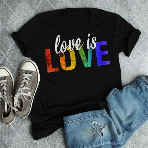 Love Is Love Shirt Gay Pride Shirt Gift Women Men Lgbt T Shirt Lbgtq Tshirt Gay Pride