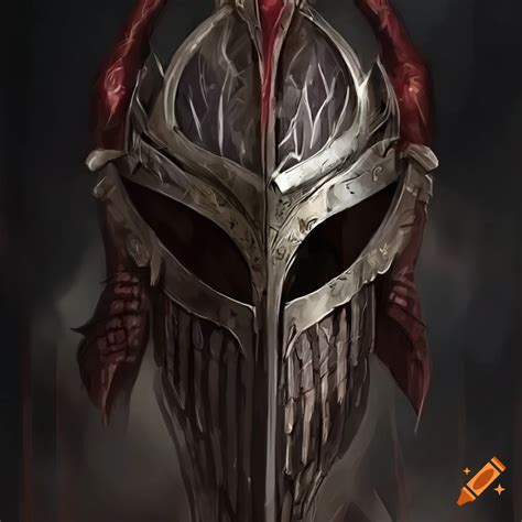 Concept Art Of A Dragon Knight Helmet On Craiyon