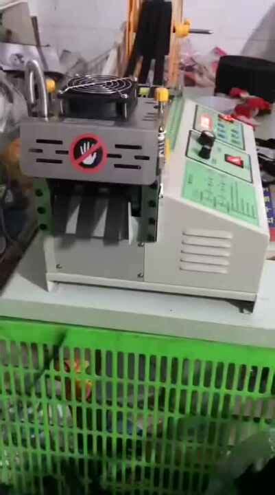 Automatic Hot Knife Nylon Webbing Tape Ribbon Cutter