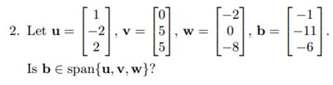 [Linear Algebra- span] : r/HomeworkHelp