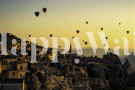 Sunrise over Cappadocia Wallpaper - Happywall