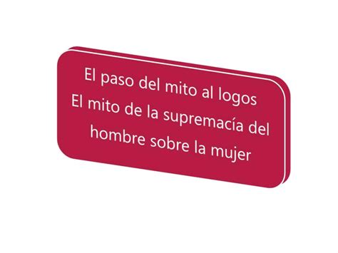 Paso Del Mito Al Logos PPT