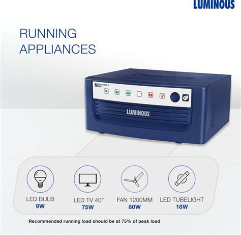 Buy Luminous Eco Watt Square Wave Inverter At Best Price