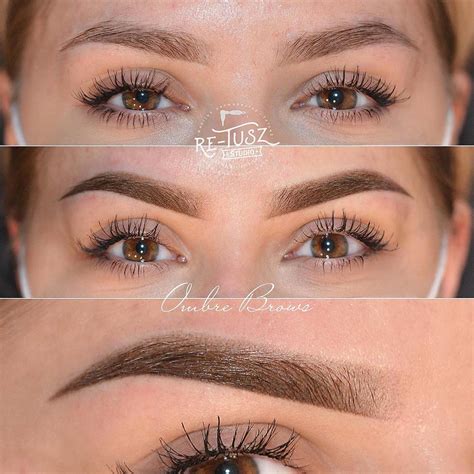 Ombre Eyebrow Tattoo A Trendy Long Lasting Brow Style