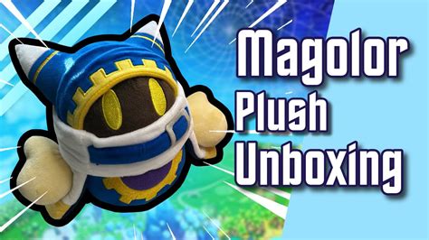 Magolor Plush Unboxing Kirby All Star Collection Youtube