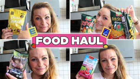 Food Haul Aldi Edeka Inkl Essensplan Wocheneinkauf Mai