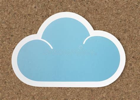 illustration   cloud cut  stock illustration illustration