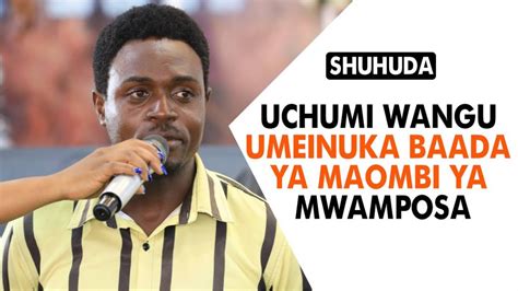 USHAURI WA MTUME MWAMPOSA UMENISAIDIA YouTube