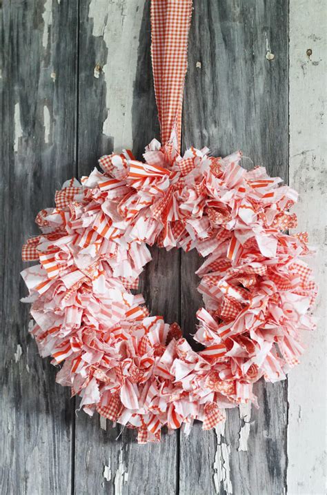 Cute Easy Rag Wreath Diy Buy This Cook That Rag Wreath Diy