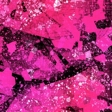 Hot Pink Abstract Art At Kate Gask Blog