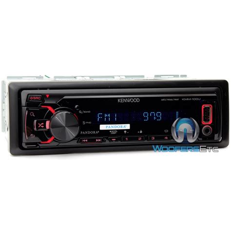 Kmm U Kenwood In Dash Din Mp Wma Car Digital Media Receiver