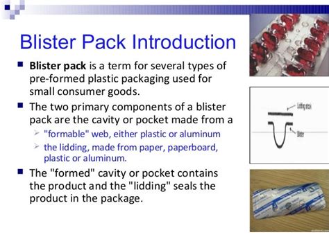 Blister And Strip Packaging