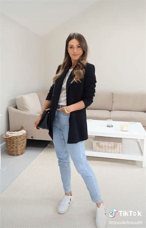 Casual Day Outfits Outfits Otoño Casual Chic Outfit Blazer Outfits