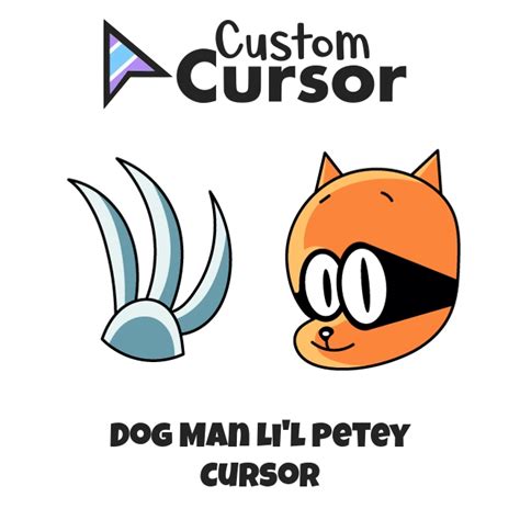 Dog Man Li'l Petey cursor – Custom Cursor