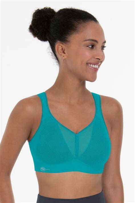 Anita Air Control Delta Pad Sports Bra Peacock