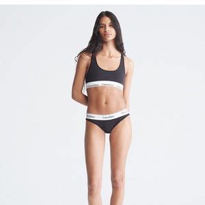 Calvin Klein Intimates Sleepwear Nwt Calvin Klein Modern Cotton Bralette And Bikini Set