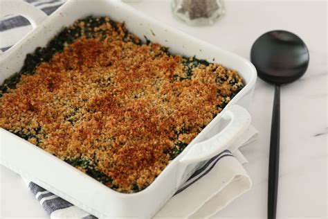 Easy Spinach Casserole With Cream Cheese