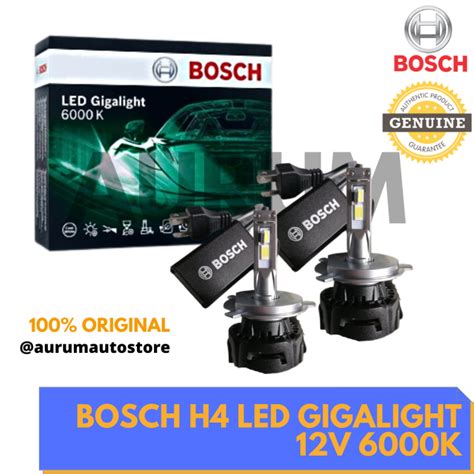 Bosch H4 LED Gigalight 6000K 12V 2pcs Lazada PH