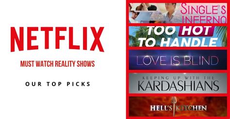 LIST: Must-watch Netflix Reality Shows - WhatALife!