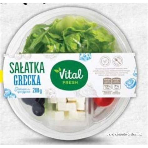 Ile Kcal Ma Sa Atka Grecka Vital Fresh Tabele Kalorii