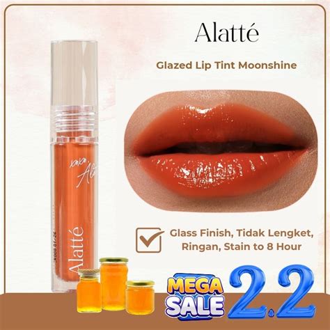 Jual Alatte Glazed Liptint Glossy Moonshine Long Lasting Mint