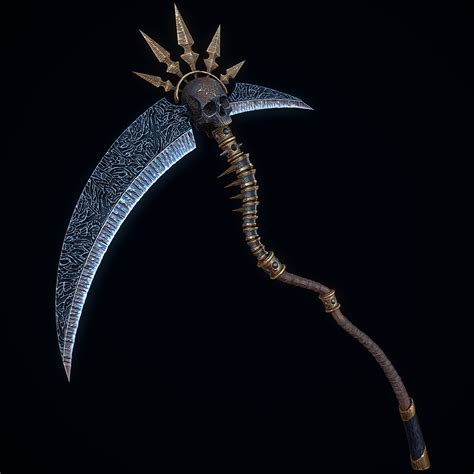 Dark Reaper Scythe | CGTrader