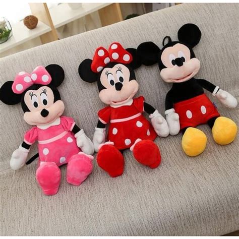 Jual Boneka Mickey Minnie Mouse Ukuran 40cm Berlabel SNI Shopee Indonesia