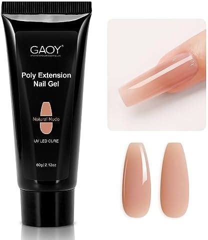 Amazon Modelones Poly Extension Gel Kit For Nail Colors Pink Glitter Nude Tones Poly