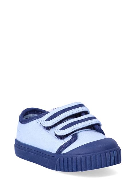 Wonder Nation Baby Two Strap Bump Toe Sneakers