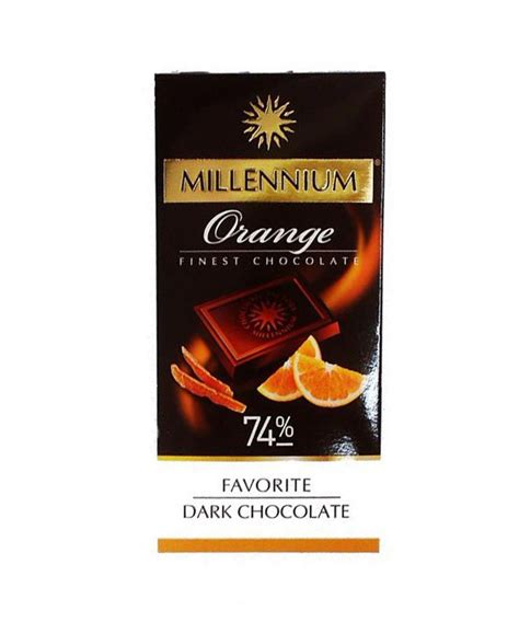 Шоколад 100 г Millennium Favorite Orange черный купить в Киеве и ...