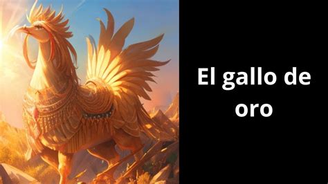 EL GALLO DE ORO Cuento Corto Rusia YouTube