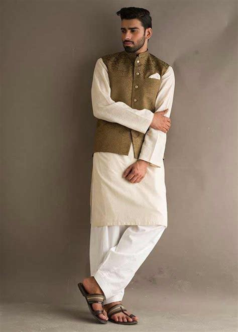 Waistcoat With Kurta Pajama Designs In Pakistan Waistcoat