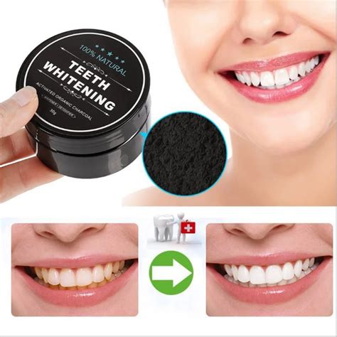 120g60g30g Activated Charcoal Powder Teeth Whitening Cleaning Power