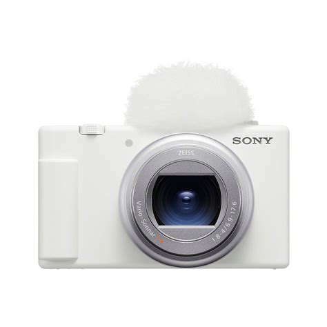 Sony Zv 1 Ii 18 50mm Vlogging Camera White Jb Hi Fi