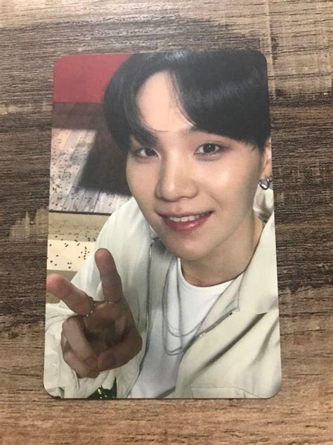 Wts Bts Yoongi Suga Map Of The Soul Mots Japan The Regular Photocard Pc