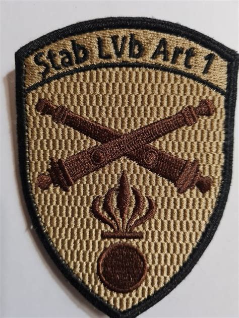 Artillerie Abzeichen Badge Stab LVb Artillerie 1 Klett Kaufen Auf Ricardo