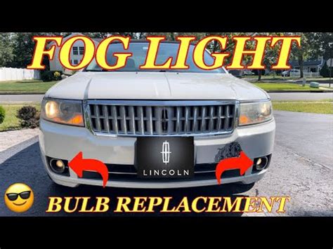 Lincoln Mkz Fog Light Replacement How To Change Fog Light Bulbs On A