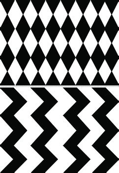 Visual Stimulation Cards Black White By Stepupzone Tpt