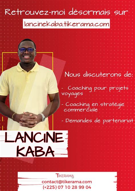 Rencontre avec Lancine Kaba | TIKERAMA