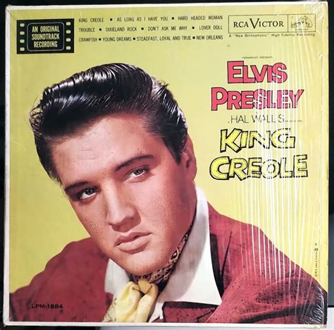 Elvis Presley King Creole Vinyl LP 2nd Soundtrack Album LPM 1884