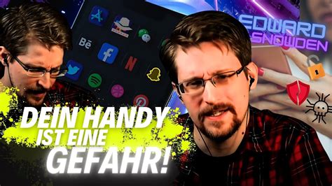 Wie Dich Dein Handy Ausspioniert Edward Snowden YouTube