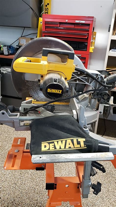 DeWalt DW705 12 Compound Miter Saw For Sale In Lockport IL OfferUp